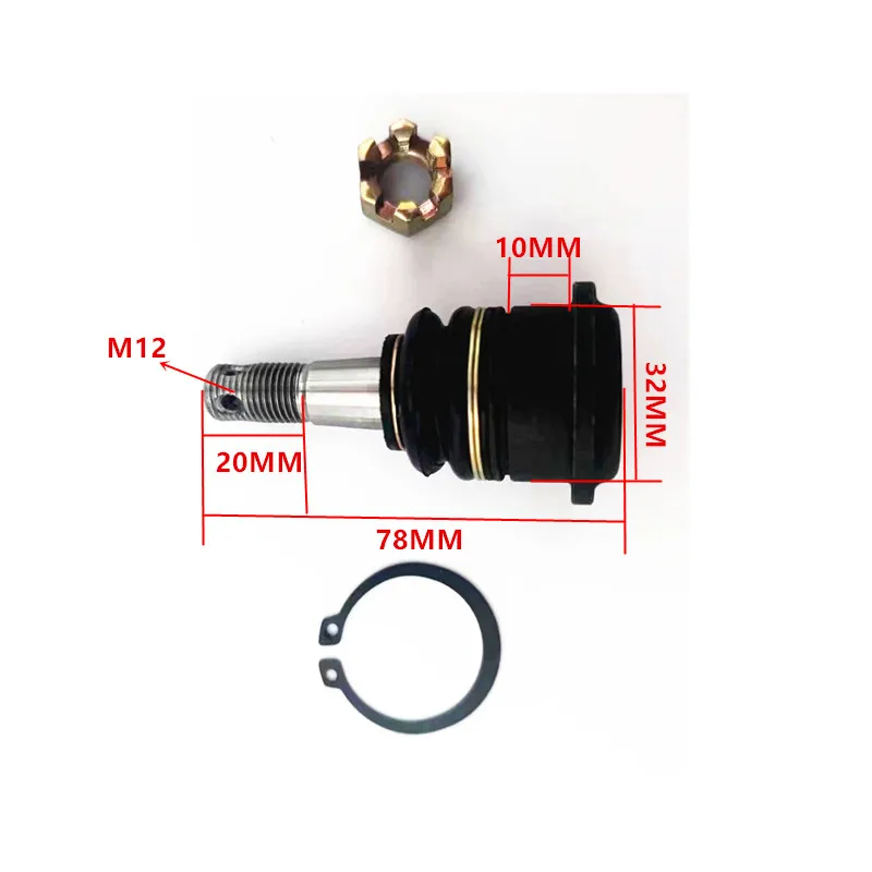 

Ball Joint kit Swingarm Pin Fit For 110 150 200 Taotao Bashan Huabao Fuxin Chinese Quad ATV and Utv Accessories