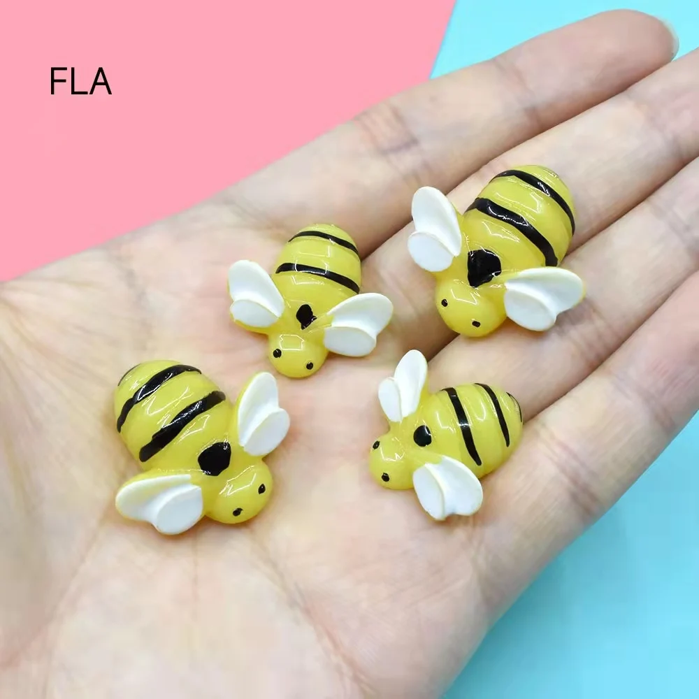 10 шт. 23*24 см полимерные пчелиные аксессуары для волос своими руками искусственная