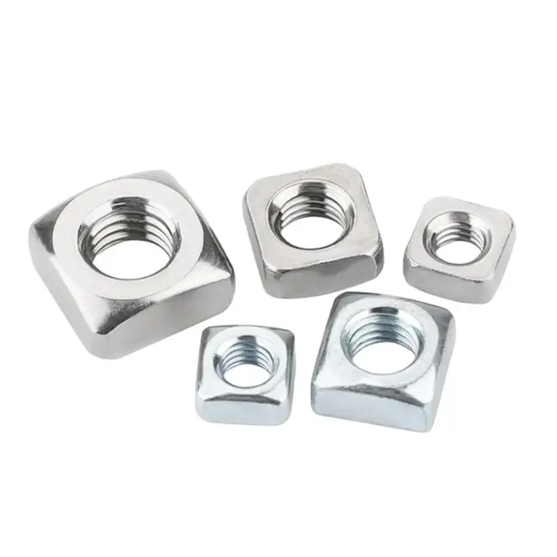 DIN557 GB39 M3 M4 M5 M6 M8 M10 M12 304 A2 Нержавеющая сталь Белая оцинкованная метрическая