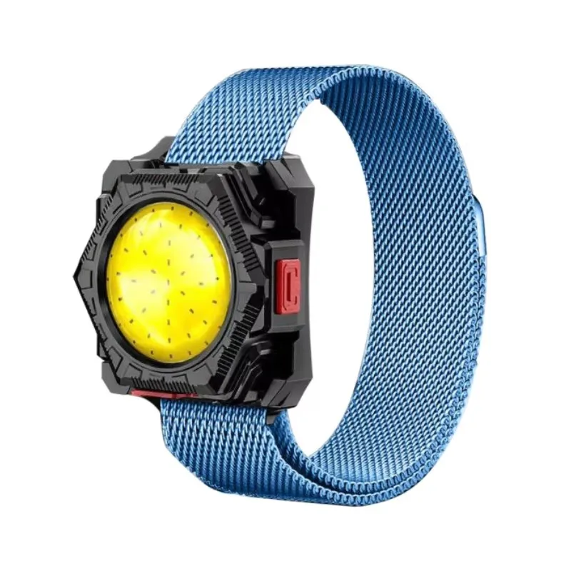 

Портативный светодиодный фонарик-часы ABС пластик