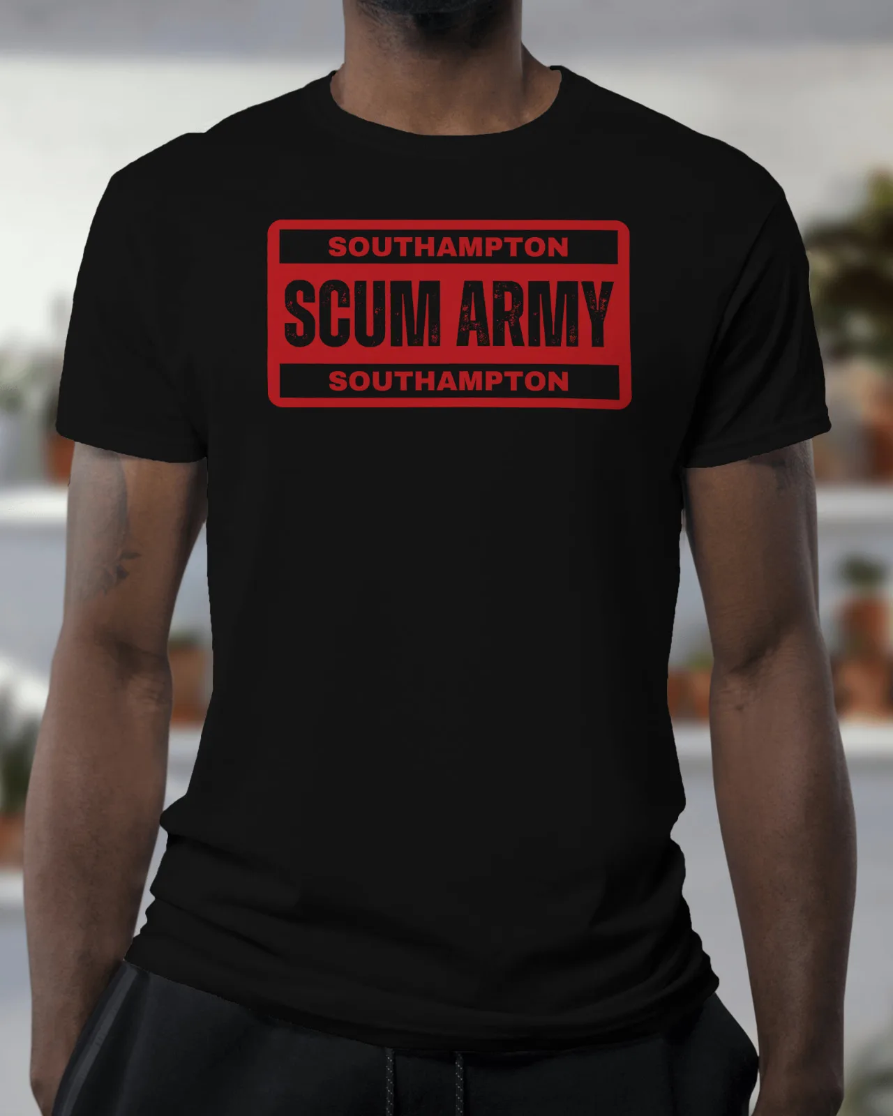 Саутгемптон футболка SCUM ARMY hoолиганы Organic |