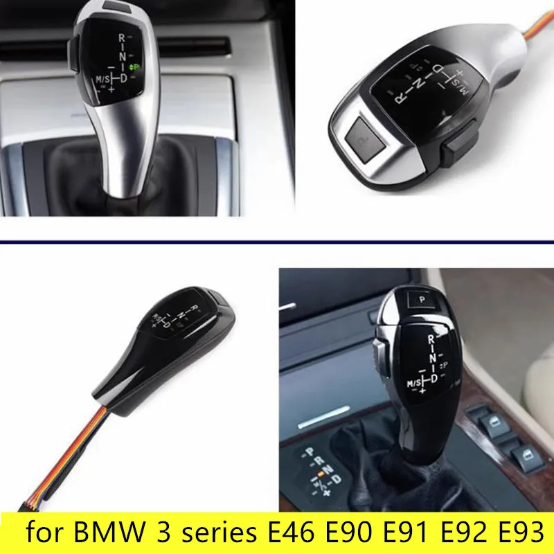 

Модифицированная сменная светодиодная ручка переключения передач для BMW 3 серии E90 E91 E92 E93 M3 2004-2013 3 серии E46