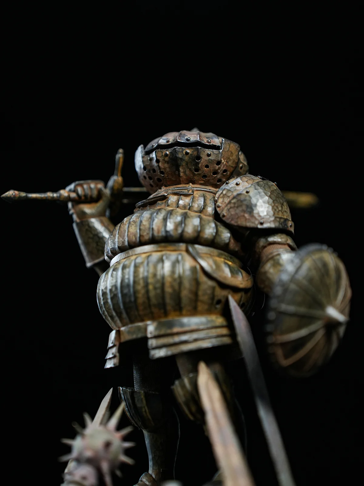 Бронзовая курильница Лейковый лук украшения ароматерапия печь щиток для оружия