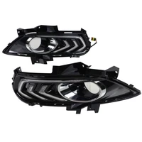 for ford new mondeo fusion 2013 to 2016 drl fog lights modification guide bar with lamp hole