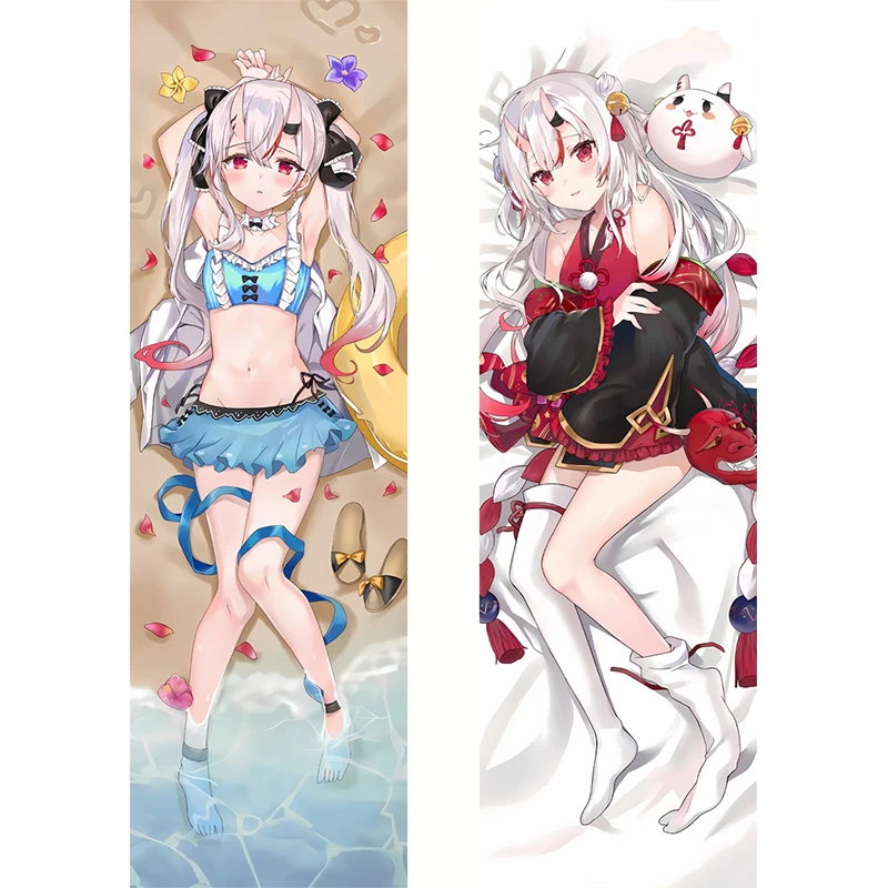 

Новинка 2023, Hololive VTuber Nakiri Ayame, Аниме Dakimakura, обнимающая Подушка, наволочки, домашние постельные принадлежности, подарки