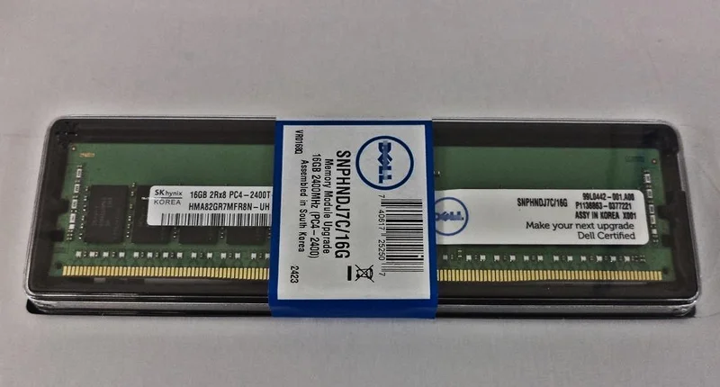 

RAM R640 R740 R740XD SNPHNDJ7C/16G DDR4 2400T REG server memory