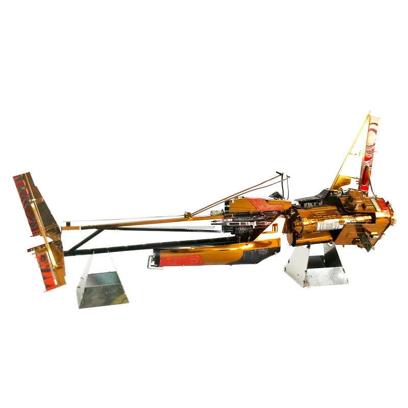 Металлическая 3d-модель, разноцветный Пазл «сделай сам», Детский пазл, игрушка для детей и взрослых