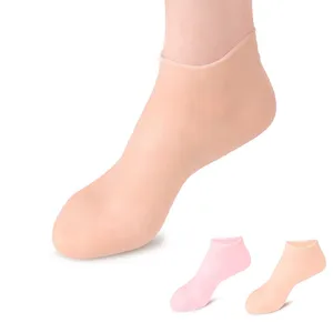 2Pcs Silicone Feet Care Socks Moisturizing Gel Heel Thin Socks Foot Skin Care Protectors Foot Care T