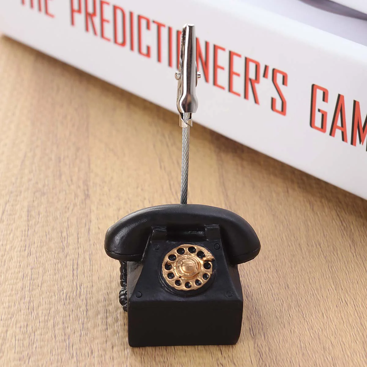 

1pc Memo Clip Resin Pratical Table Supplies Table Decoration Clip Note Clamp Memo Folder