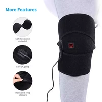 usb heating knee pads legs protector support brace pad thermal heat therapy wrap compress knee massager arthritis pain relief