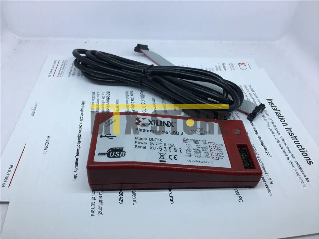 1 шт. Новый платформенный кабель Xilinx USB II HW-USB-II-G DLC10