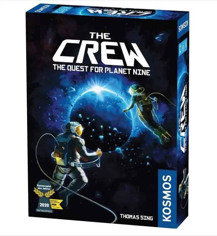 

The Crew - Quest for Planet Nine Board Game Card Party Astronaut Board Game Strategy Game kids toy