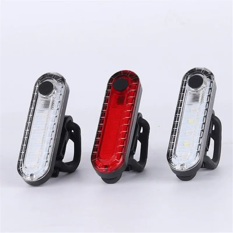 

Bike Taillight Waterproof Riding Rear Light USB Charging Warning Light Mountain Bike Riding Tail Light Cycling Equipment