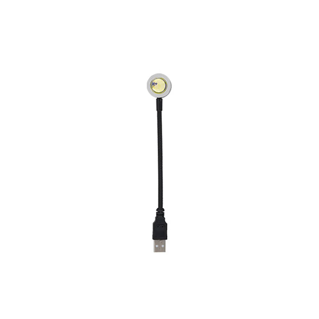 

USB Projector LED Protection Lamp Atmosphere Background 18cm/28cm/36cm Portable Sleeping Light White Light 18cm