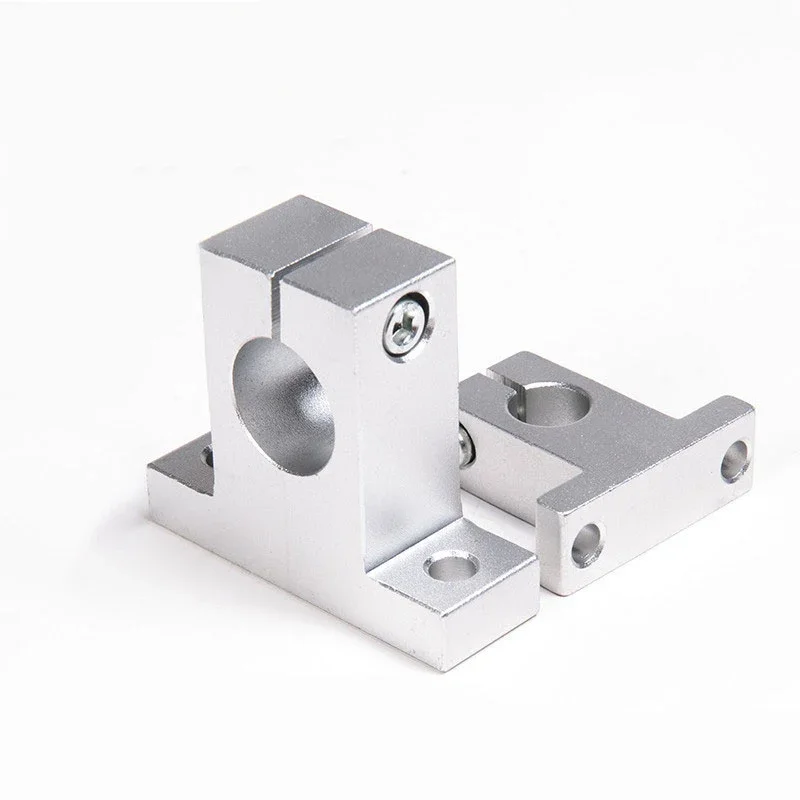 4 шт./лот SK10 8 мм линейный подшипник рельсовый вал Поддержка SK8 SK12 12 SK16 SK20 для XYZ стол