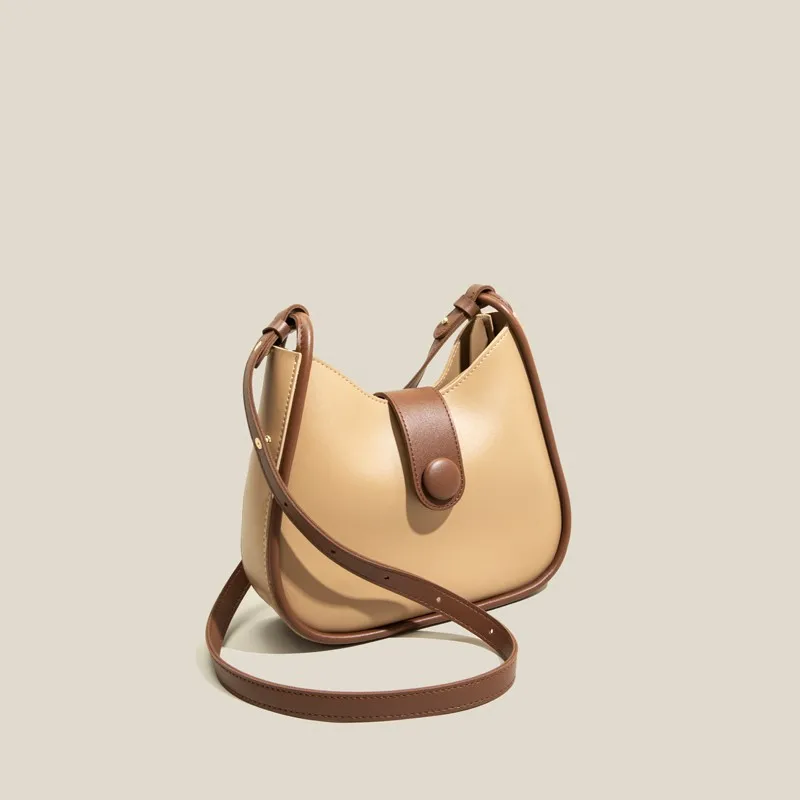 

Текстурная нишевая сумка для подмышек Dave & Di 2022, сумка-мессенджер, модная простая кожаная сумка, Женская осенне-зимняя вместительная сумка д...