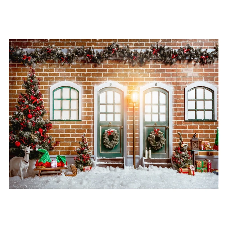 

Christmas Studio Photo Photography Backdrops Floor Background Snowflake Backdrop