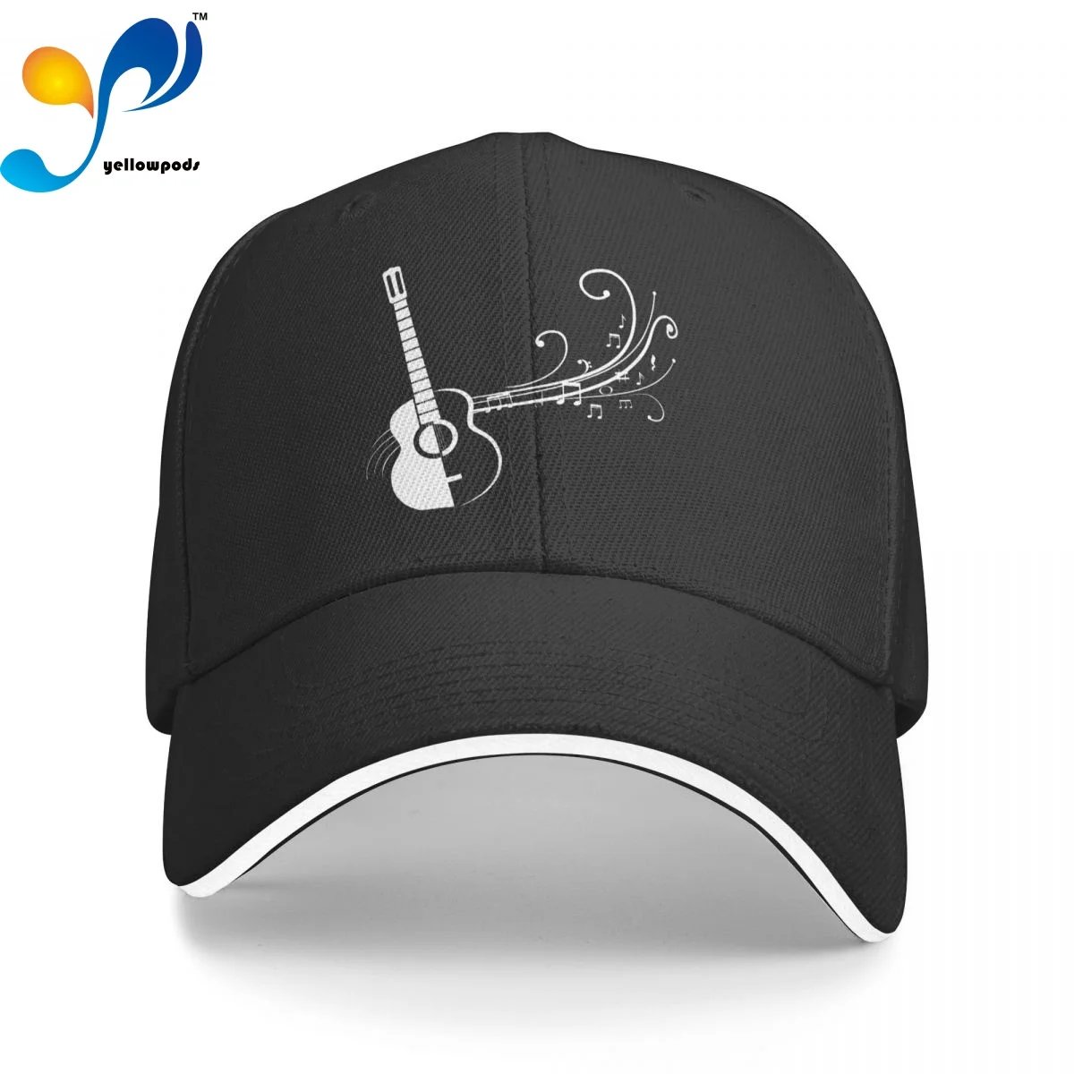 

Guitar Music Baseball Hat Unisex Adjustable Baseball Caps Hats for Men and Women