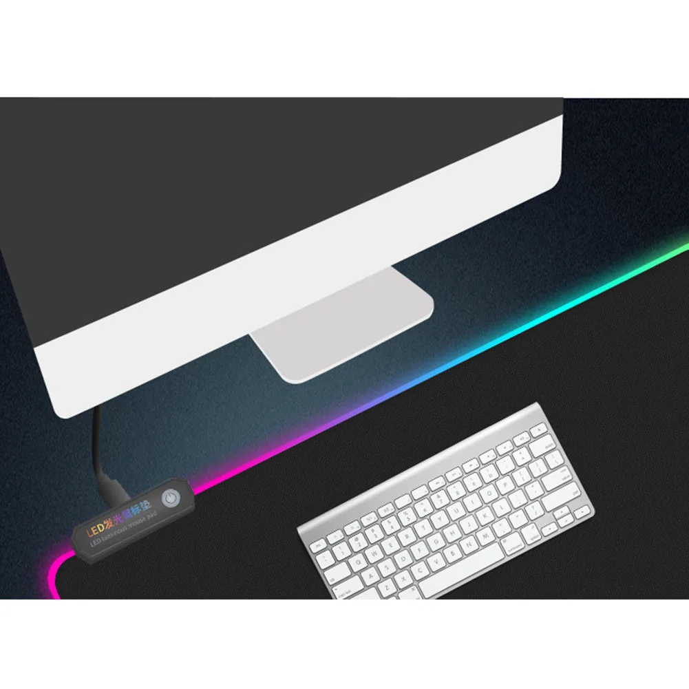 

Универсальный игровой коврик для мыши, с RGB Подсветкой