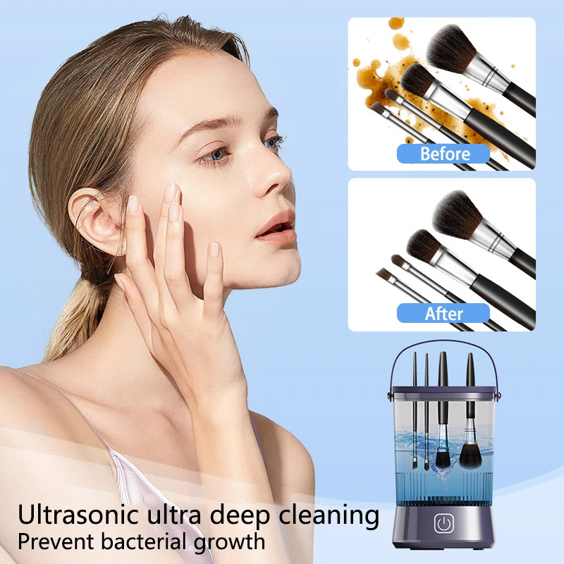 Портативная электрическая щетка для макияжа с USB-разъемом