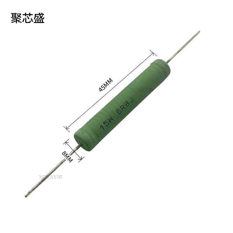 Rx21 сопротивление обмотки 15 Вт 5% 1R 10R 30R 51R 68R 100R 200R 470R 1K 10K33K