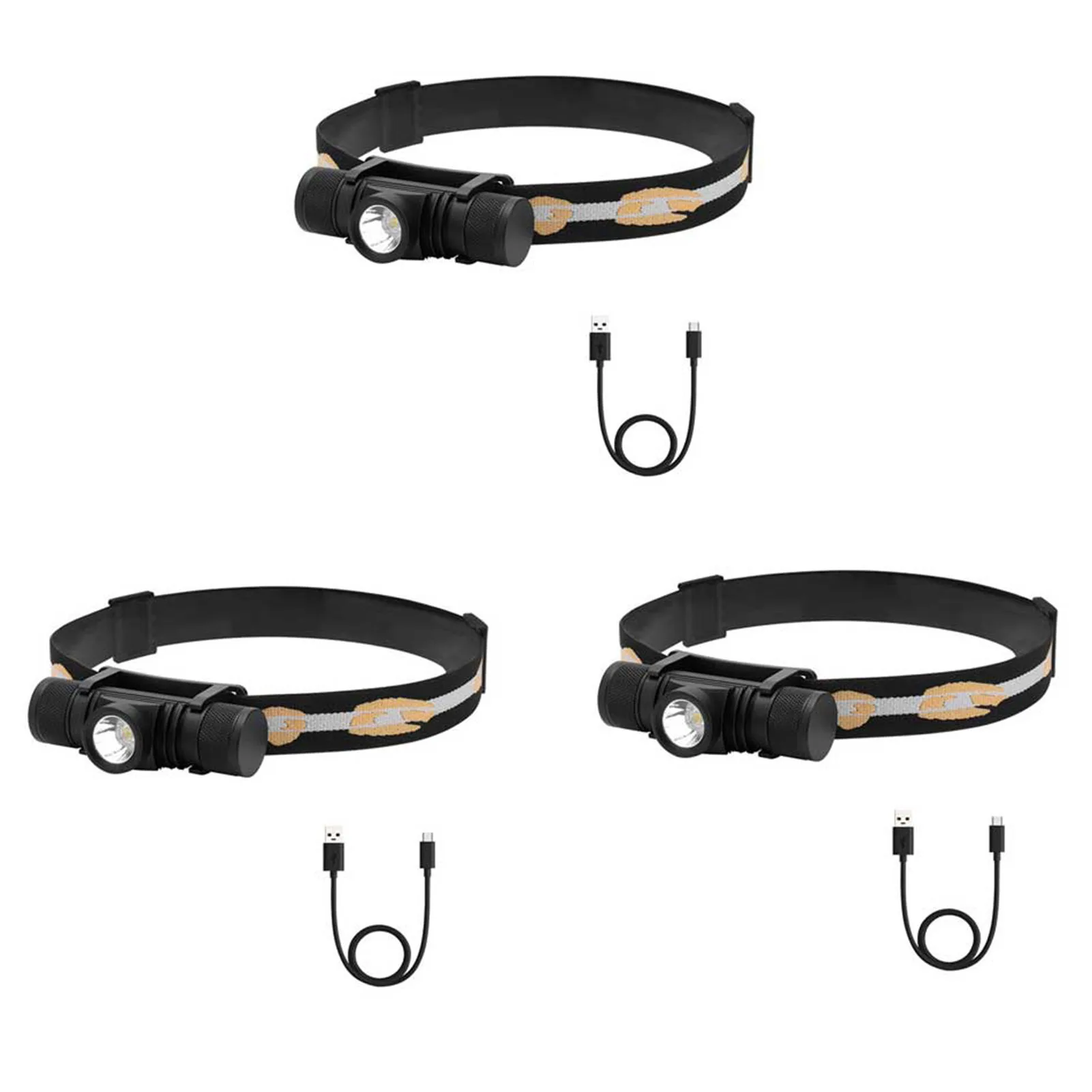 

Portable Mini Glare Headlamp 6 Lighting Models Change Emergency Light for Fishing Hiking Camping