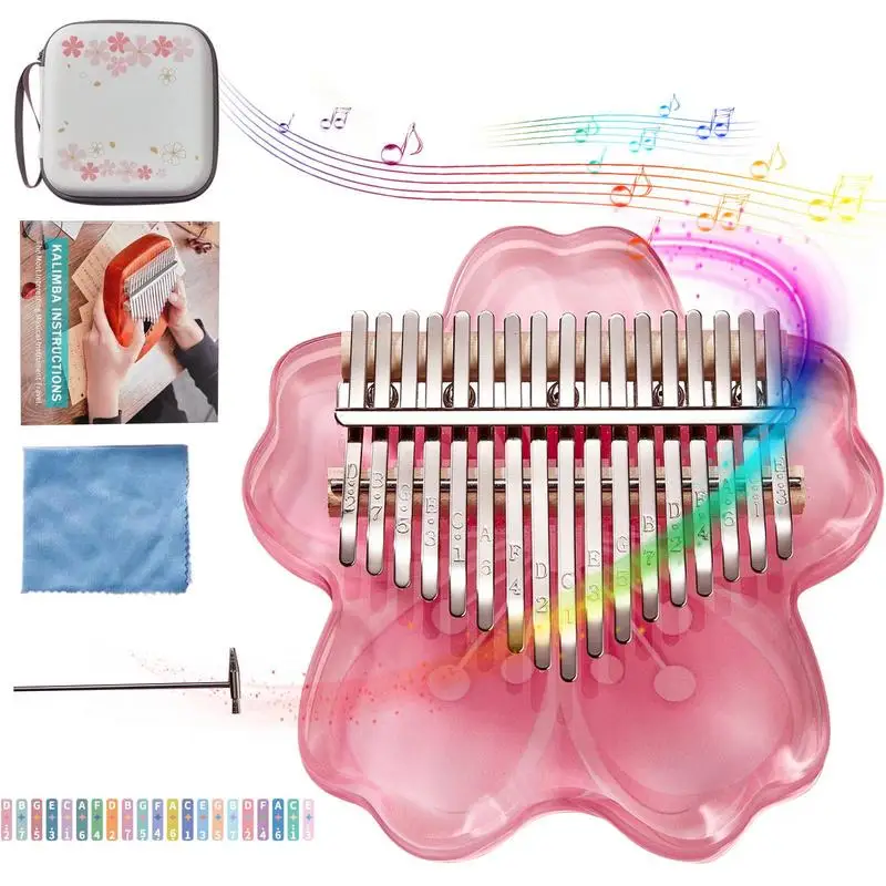 

Пианино на палец, 17/21 клавиш, портативный пианино на палец, музыкальные инструменты с цифровым звуком, тональный ключ в подарок на день рождения