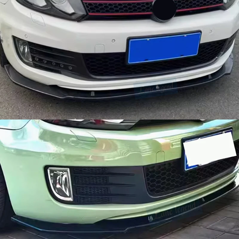 Передний бампер для Volkswagen VW Golf 6 MK6 GTI GTD спойлер сплиттер диффузор крышка