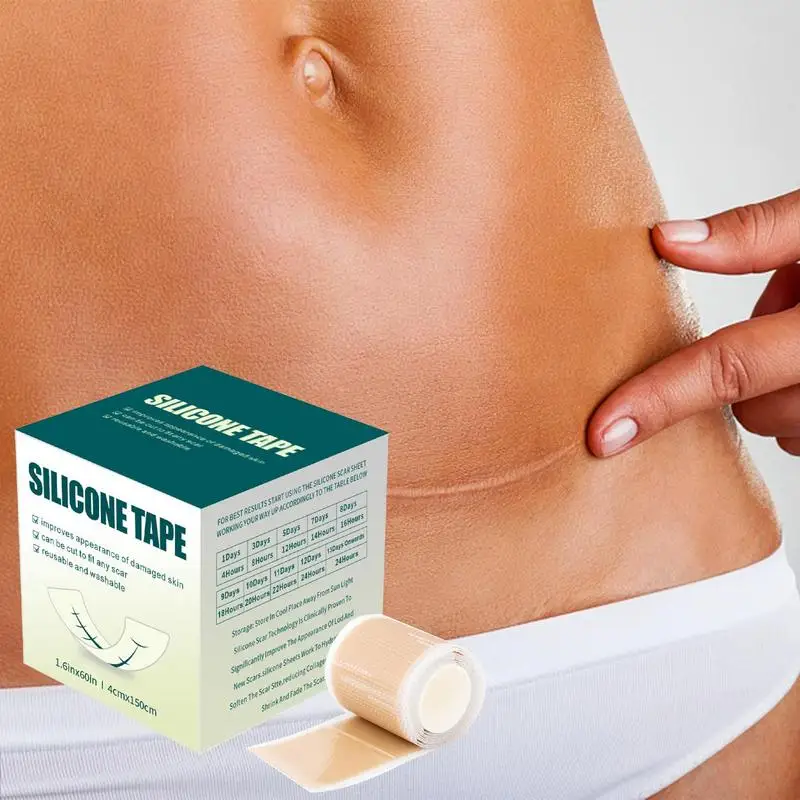 Силиконовые листы для шрамов силиконовые полоски многоразовые удаления