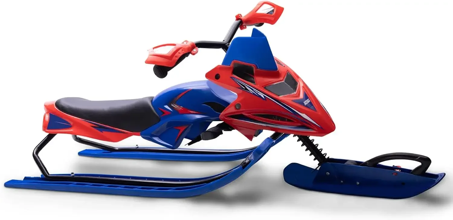 Racer — зимние лыжные сани для детей и снега с рулевым колесом тормозом тяговой