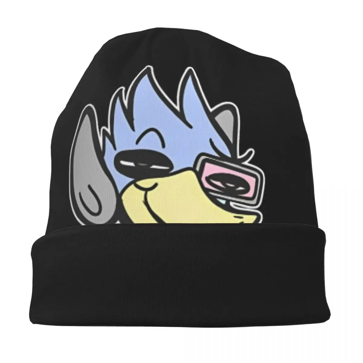 Berdly Gamer Skullies шапка-бини Deltarune Goth унисекс уличные шапки теплый капот двойного