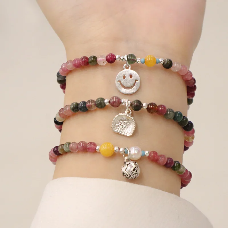 

Браслет из натурального пчелиного воска и турмалина