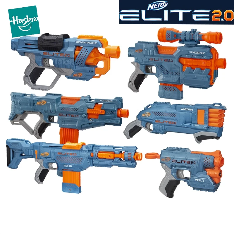 

Original Hasbro Gun Toys Nerf Soft Bullet Elite 2.0 Prospect Echo Volt Turbine Gel Blasters Paintball Outdoor Entertainment Prop