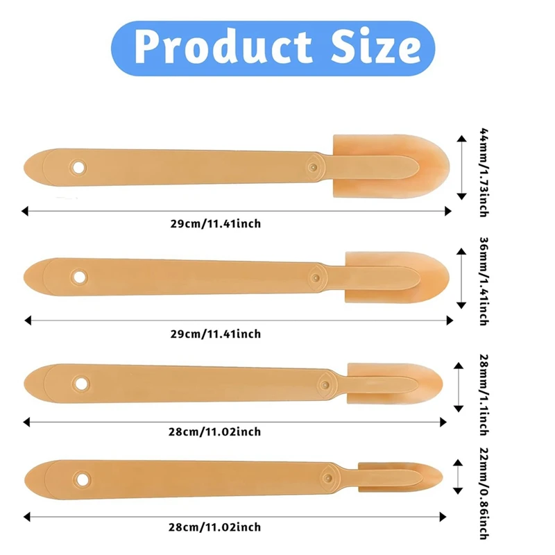 Силиконовый инструмент для герметизации 4 размера удаления герметика набор