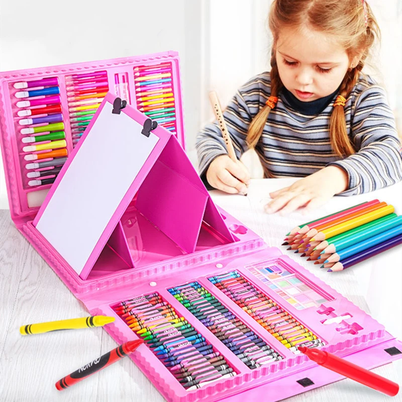 Educational Toys 42-208PCS Children Art Set Painting Waterco
