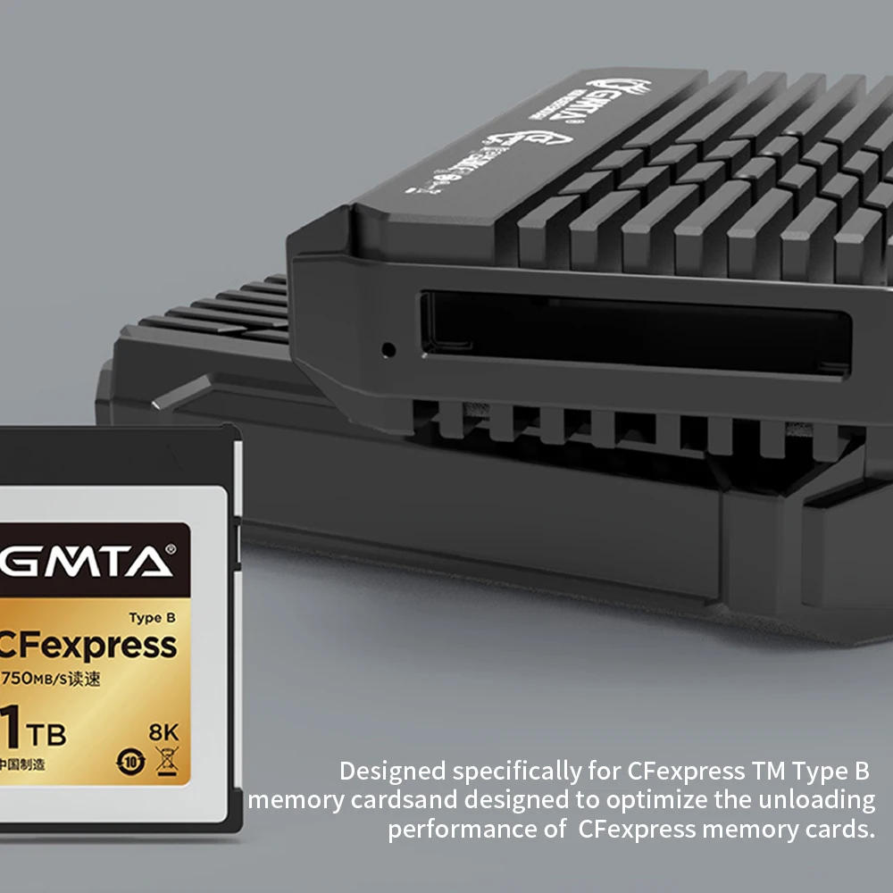 Высокоскоростной картридер CFexpress Type-B cfe-B поддерживает компьютеры и мобильные USB
