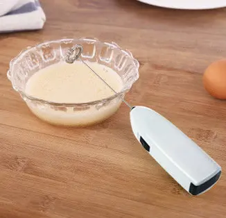 

Handheld Y Electric Egg Beater Kitchen Mini Household Beat up the Cream Stirring Stainless Steel Coffee Milk Tea Blender