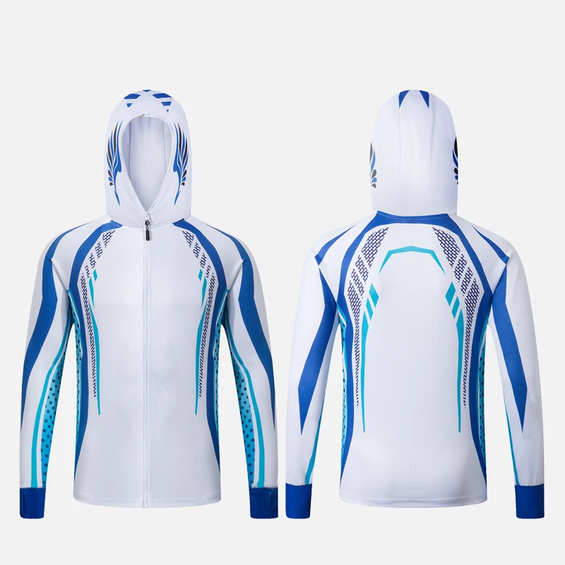 

Outdoor Sunscreen Fishing Clothing Summer Men's Thin Breathable Long-sleeved Climbing Hunting Shirt Sea Fishing Clothing