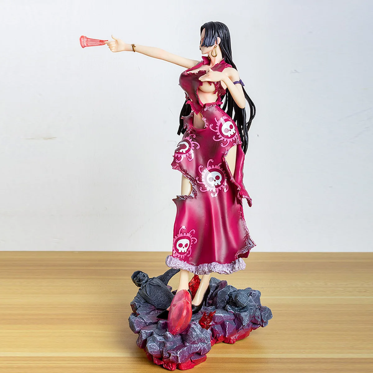 Аниме Слитная фигурка Боа Хэнкок шичибукай GK сцены повреждения битвы