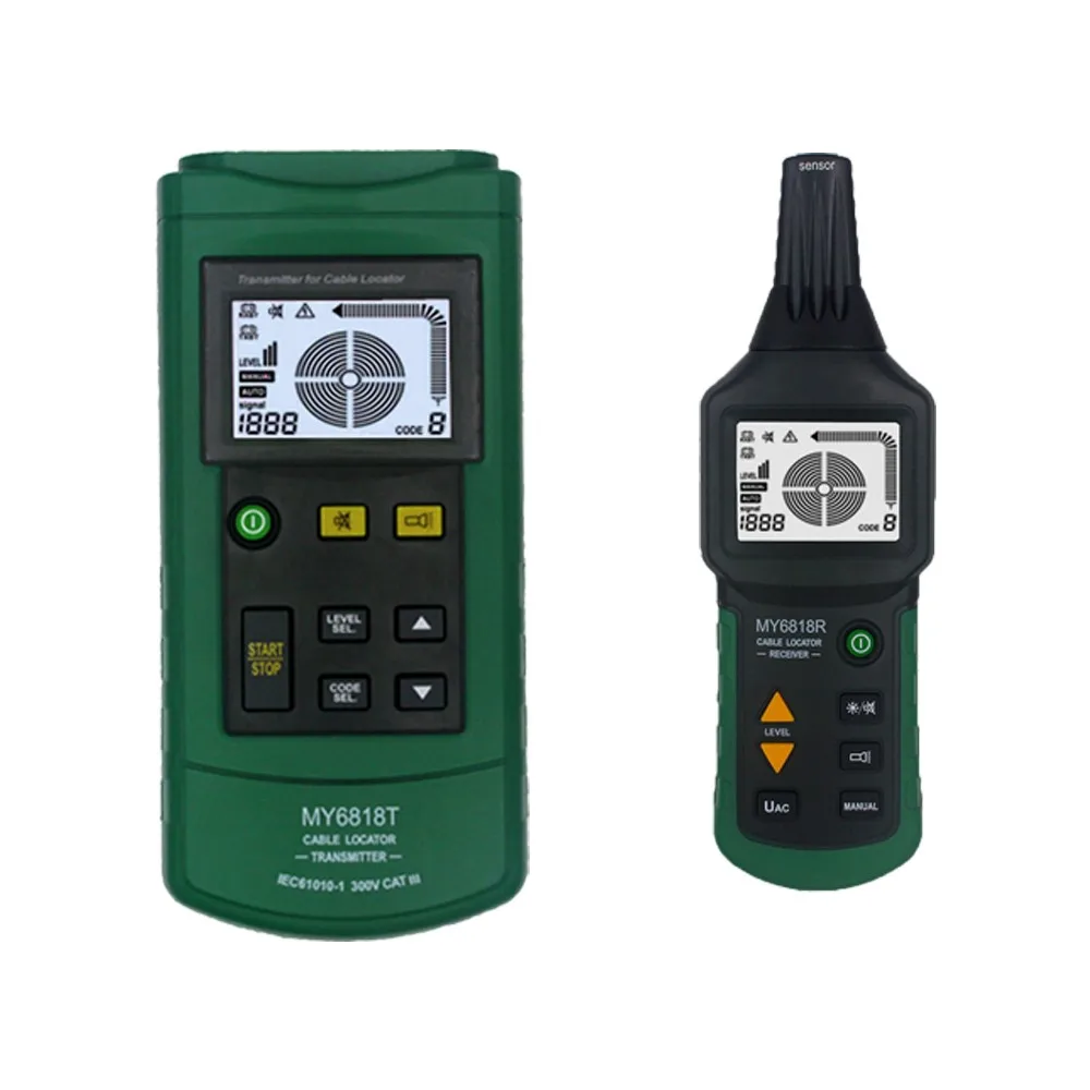

MY6818 AC/DC 12-400V Professional Cable Tester Tracker Finder Wire Short Circuit Breaker Fault Detector