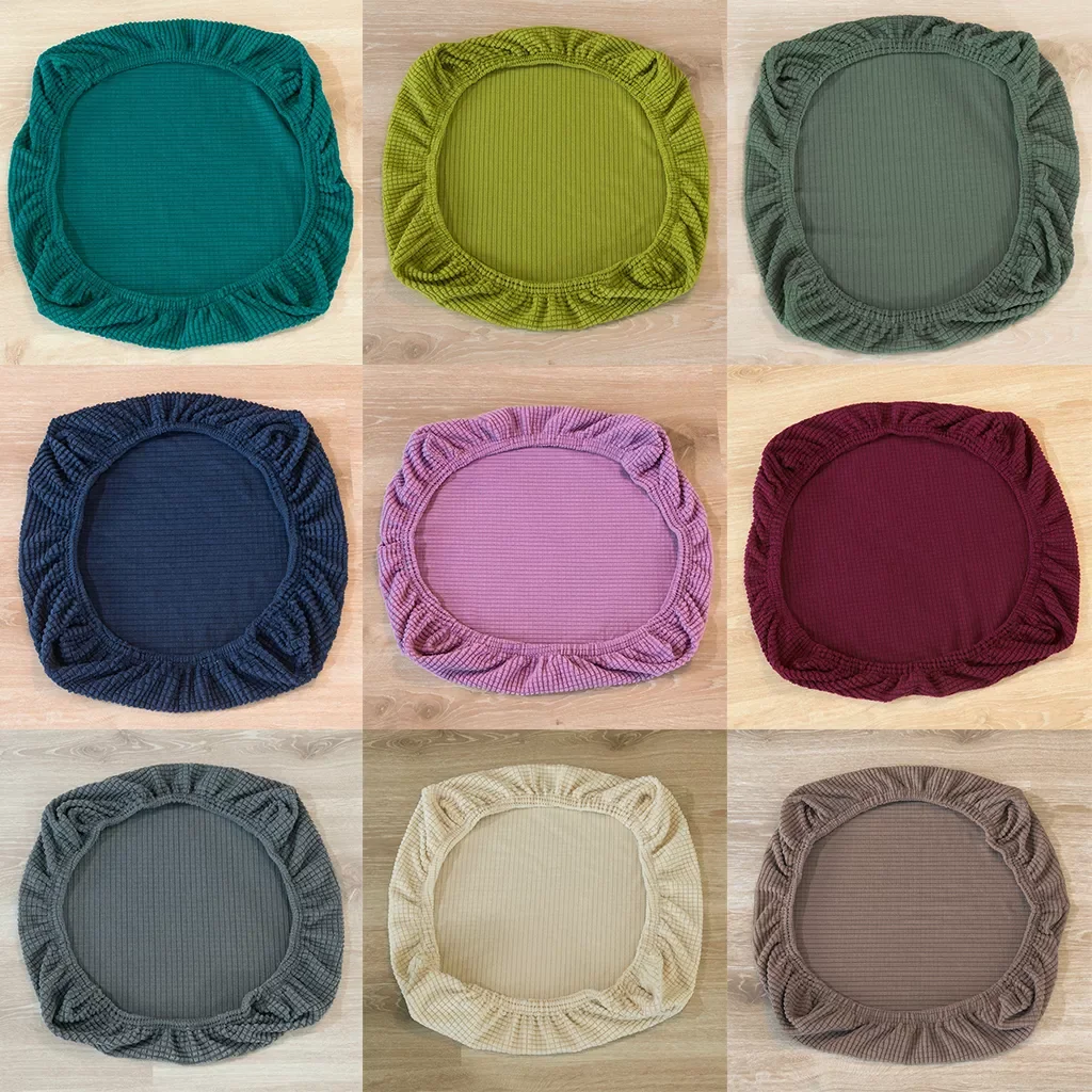 

Universal Spandex Stretch Wedding Dining Room Chair Cover Seat Cushion Covers for Wedding Banquet Seat Hotel Bar Stool