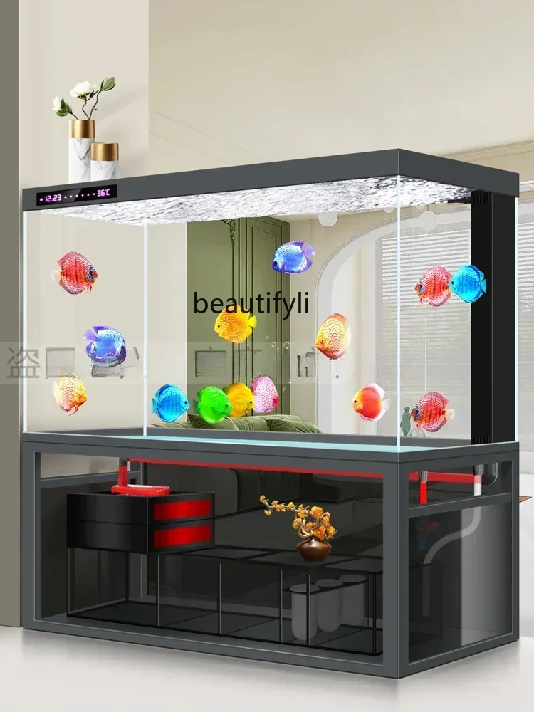 NQ Гостиная Сменный фильтр для воды Нижний Аквариум рыбы-дракона Бытовой супер