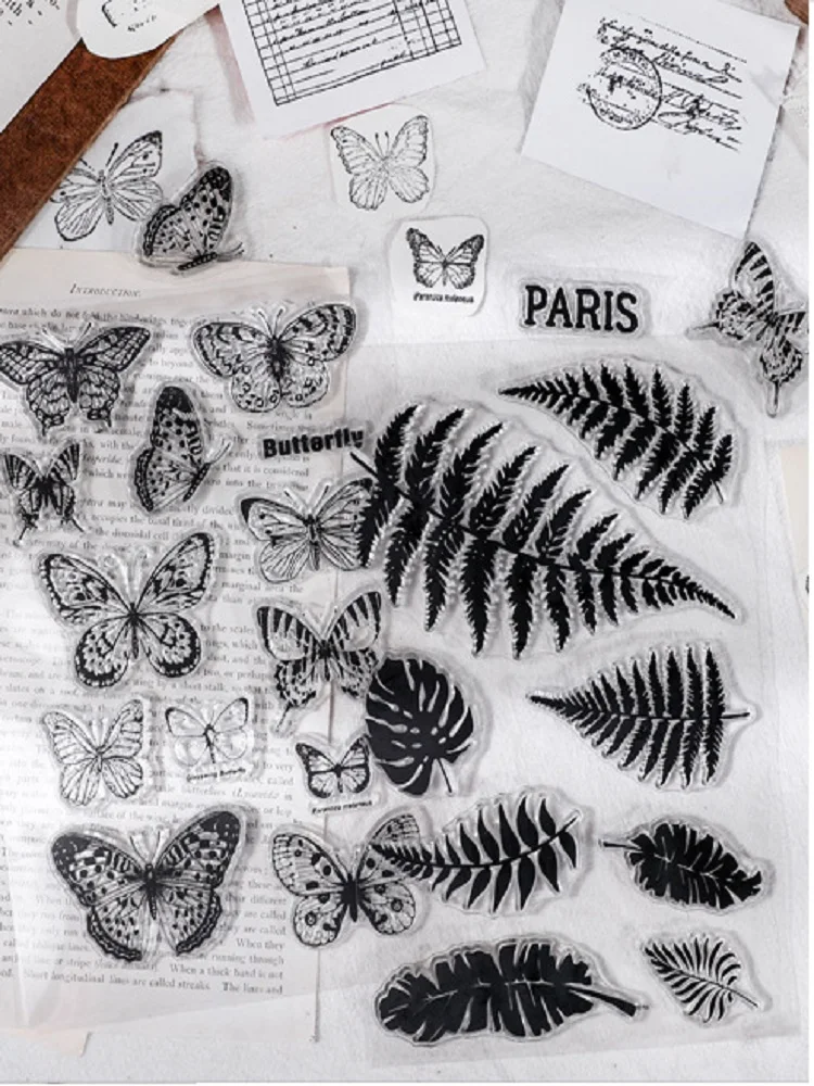 Прозрачные штампы и Love Mom Dad французские немецкие для штампов скрапбукинга Новое