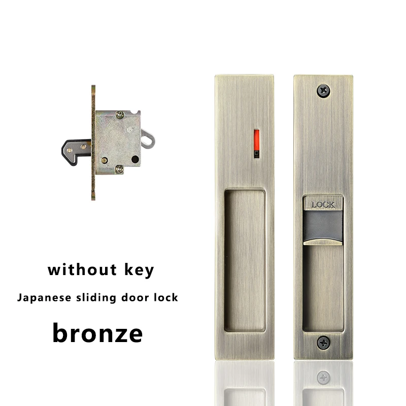 

Замок для раздвижных дверей, невидимый с нажимным крючком, деревянная дверь, Невидимая ручка для ванной, кухни, гардероба, скрытая ручка