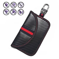 1pcs car key faraday bag signal blocking shield case protector pouch signal blocker case rf signal safe lock bag for car keys