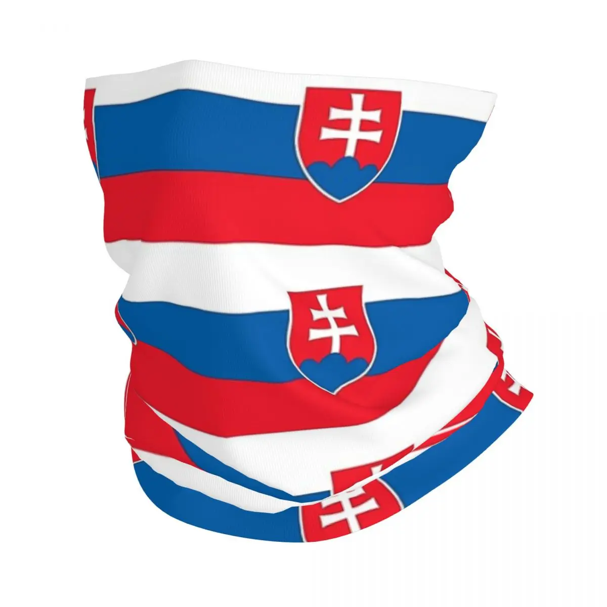 

Slovakia Flag (13) Bandana Neck Gaiter Printed Wrap Scarf Multi-use Headband Outdoor Sports For Men Women Adult Winter