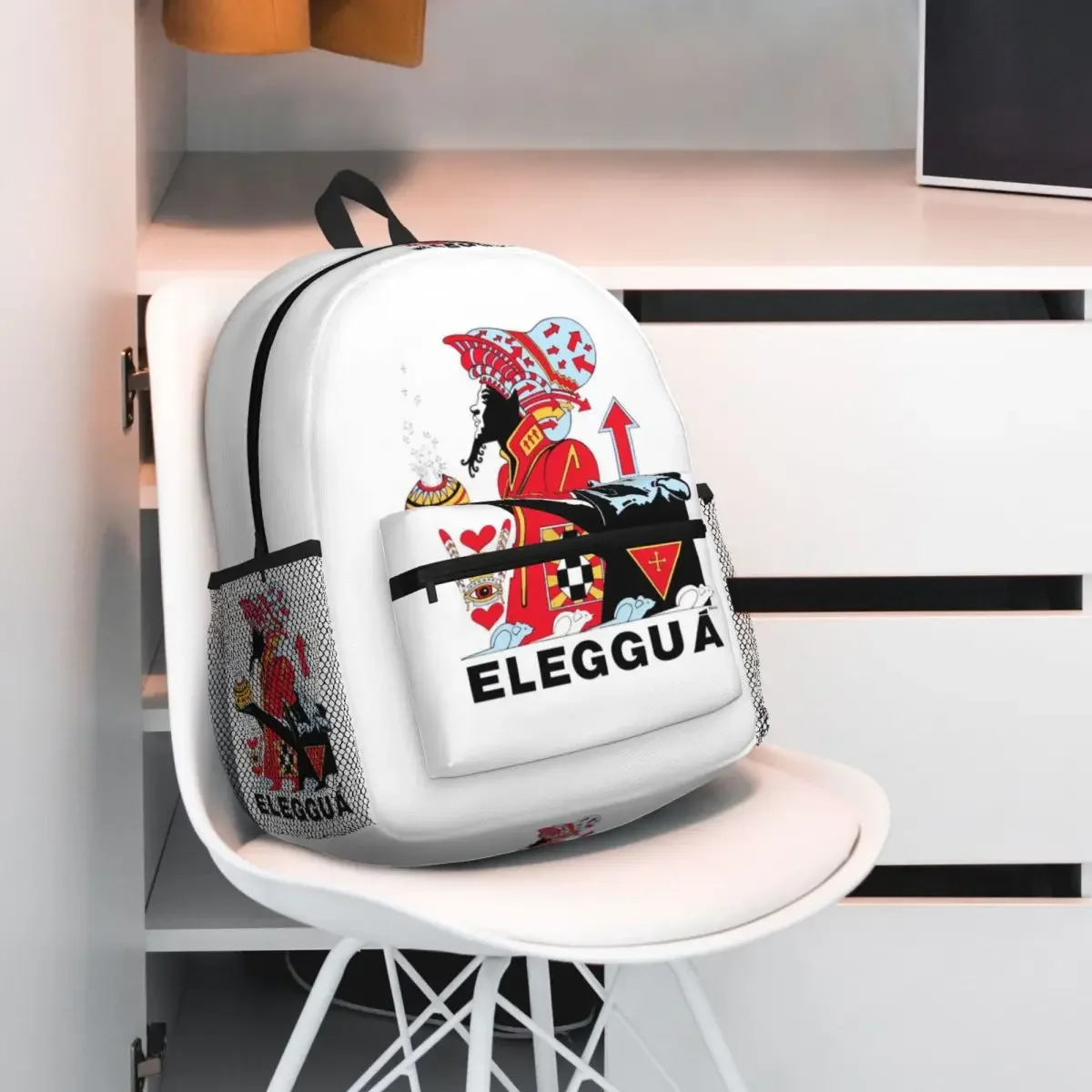 Фото Рюкзак Eleggua для студентов, школьная сумка, походный рюкзак для путешествий, модная сумка для книг для мальчиков и девочек, сумки на плечо №1