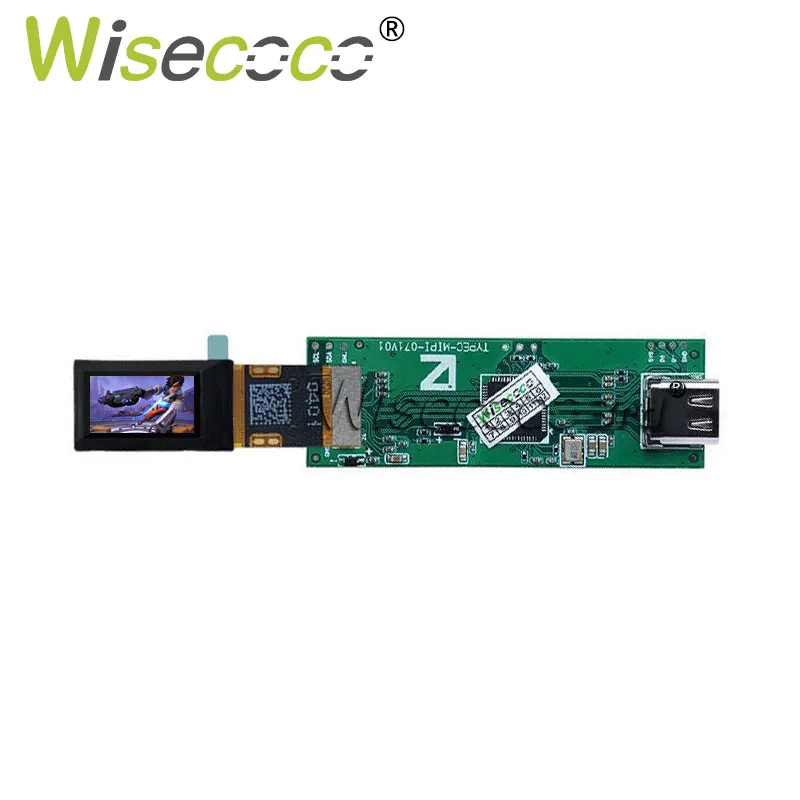 

Wisecoco 0.71 Inch 1920x1080 OLED Micro Display 3176PPI High Resolution 1000 Nits High Brightness Night Vision Sights Display