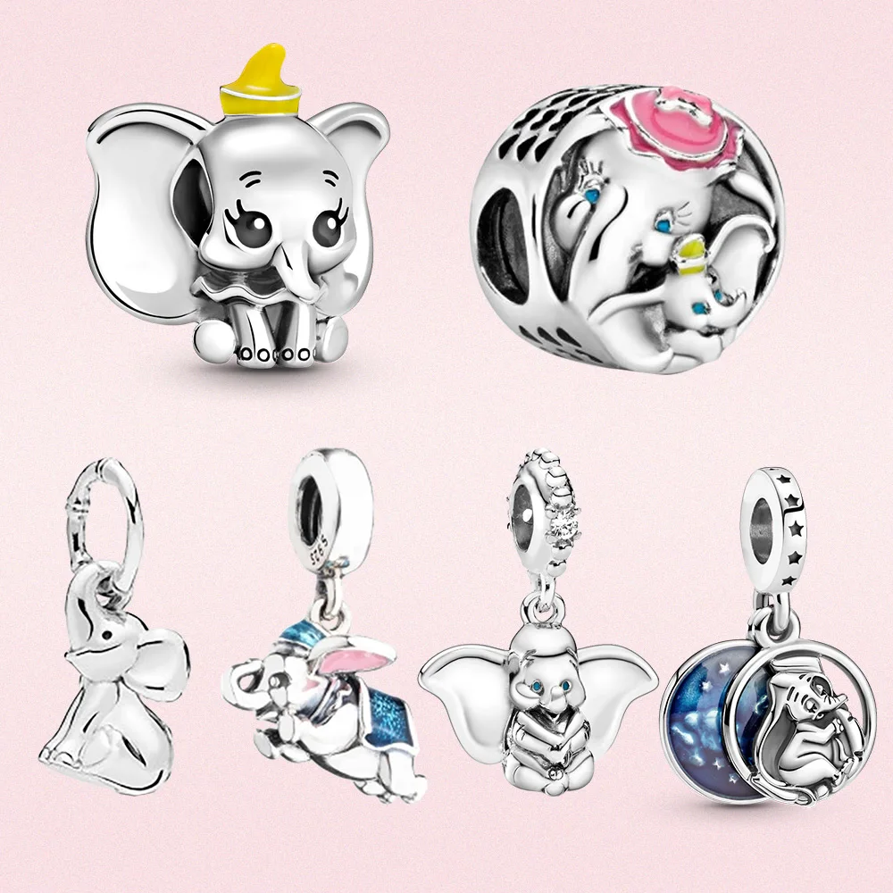 Женский браслет из серебра 925 пробы с подвеской-подвеской |