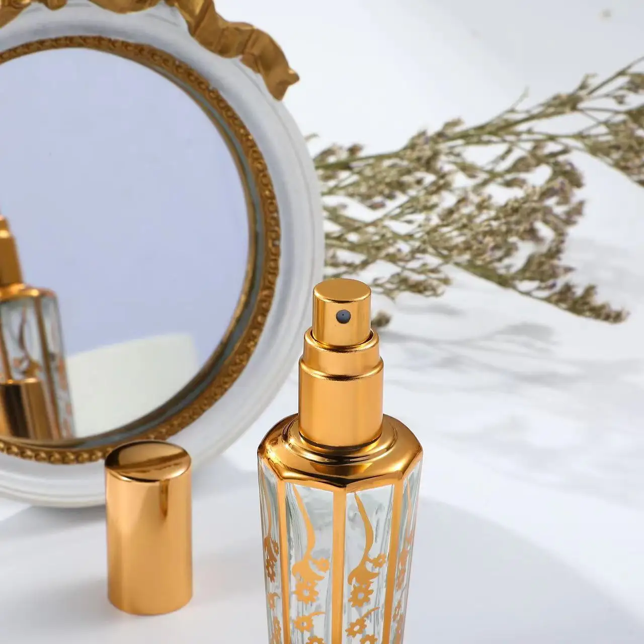 Портативный стеклянный флакон для духов 15 мл